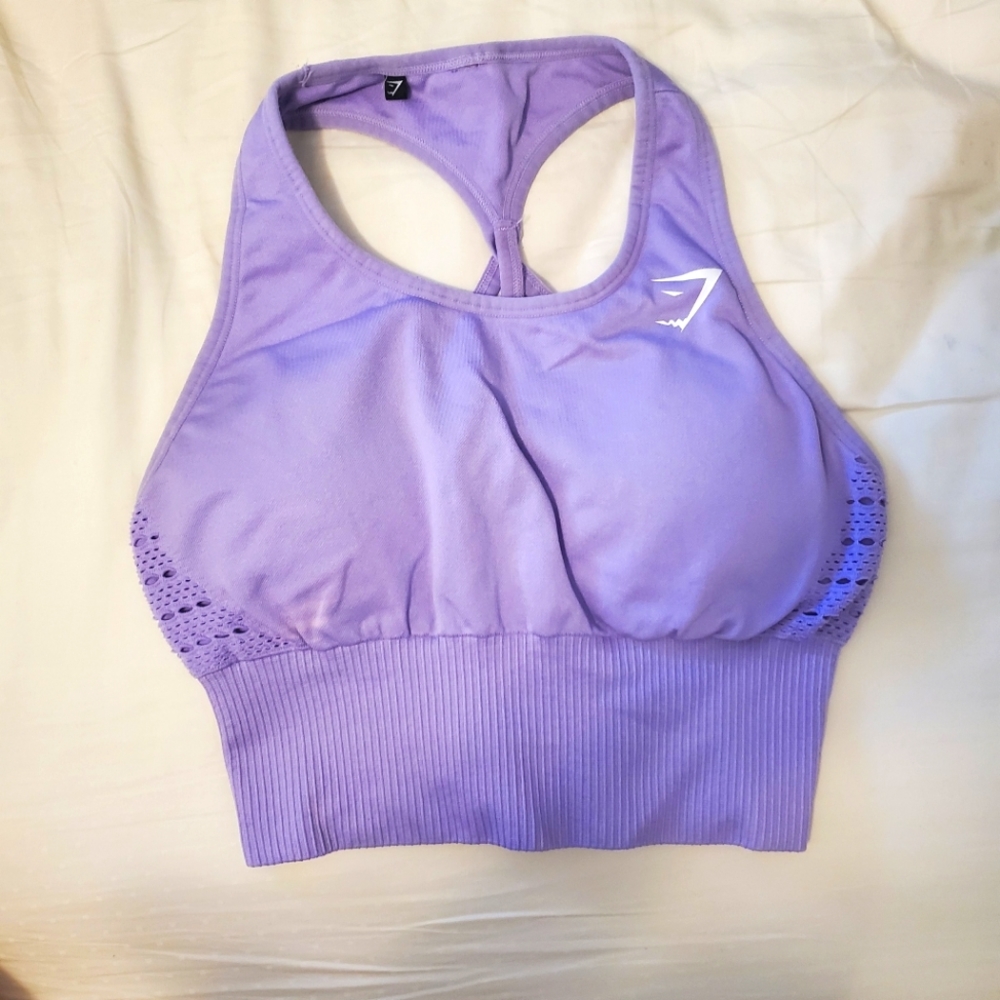 Gymshark croptop/longline bra